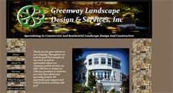 Desktop Screenshot of greenwaylandscapes.net